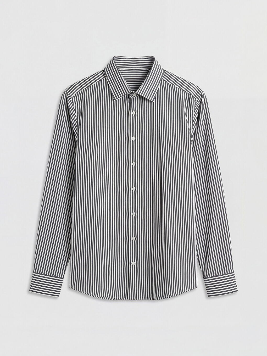 Slim Fit Striped Men's Shirt-4