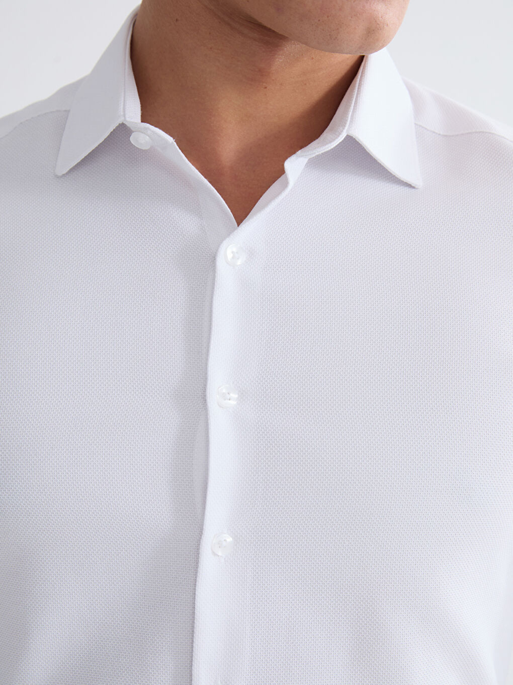 გამხდარი დობი მამაკაცის პერანგი-2