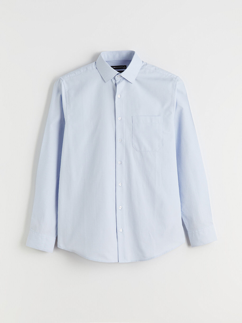 Mavi Regular Fit Armürlü Erkek Gömlek-4