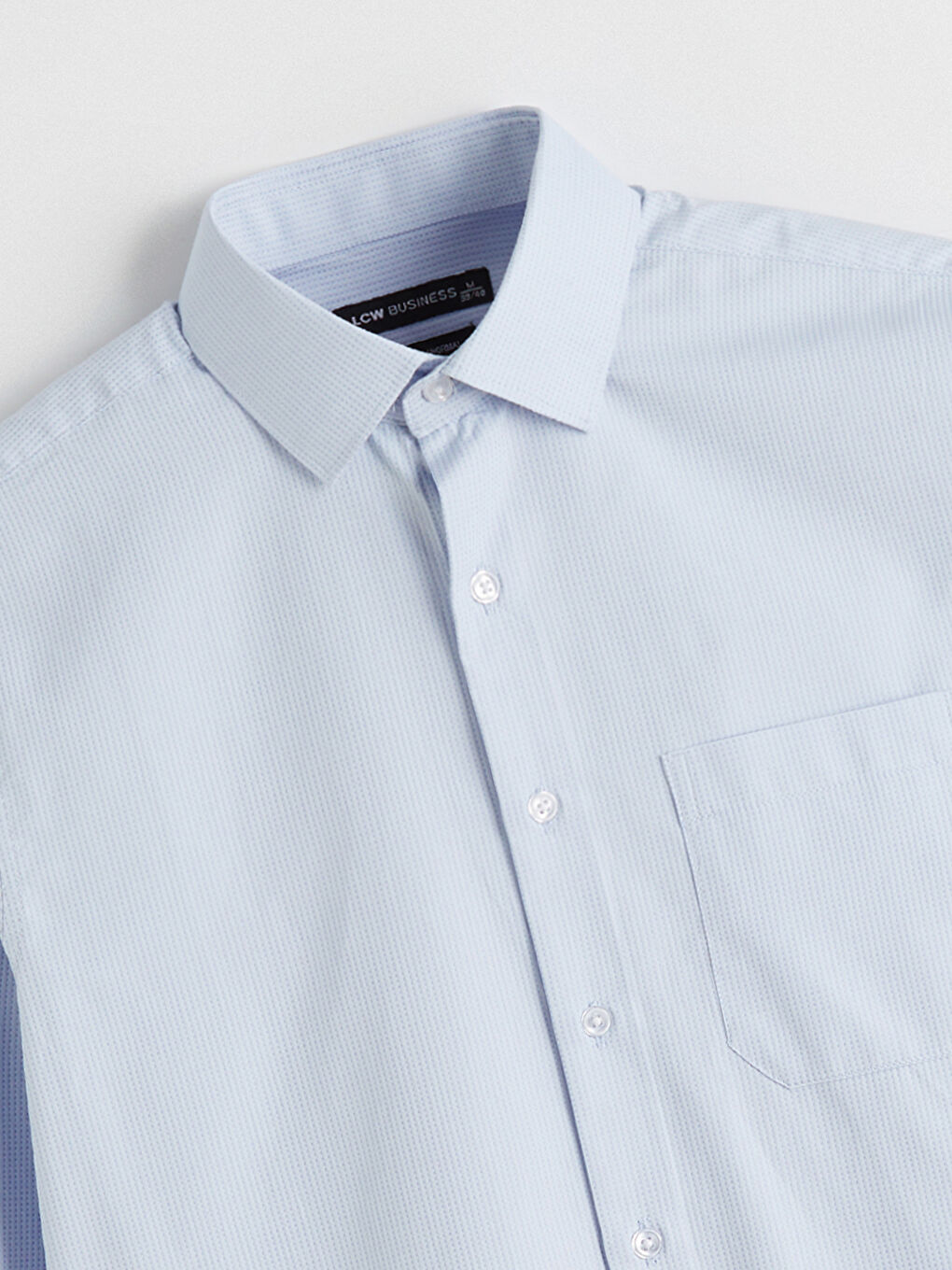 Mavi Regular Fit Armürlü Erkek Gömlek-5
