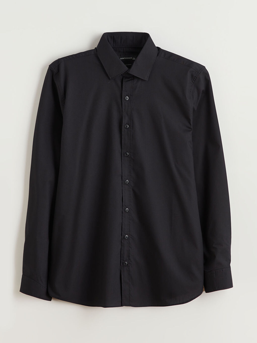 Мужчины Черный Рубашка-4