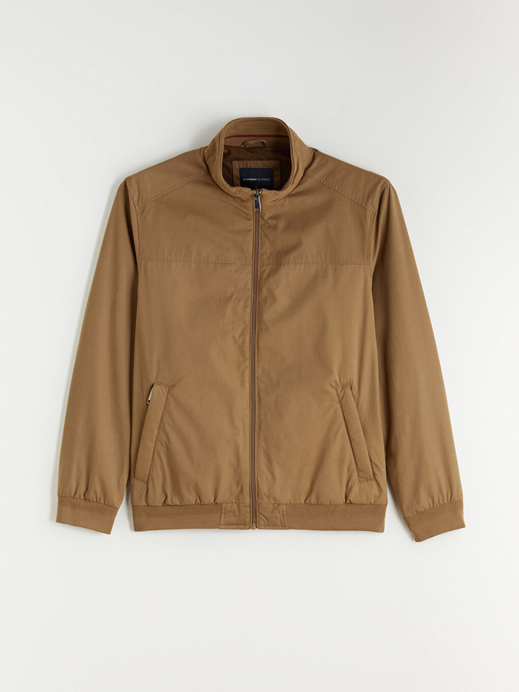 კლასიკური ფიტი, საყელოიანი მამაკაცის ქურთუკი-5