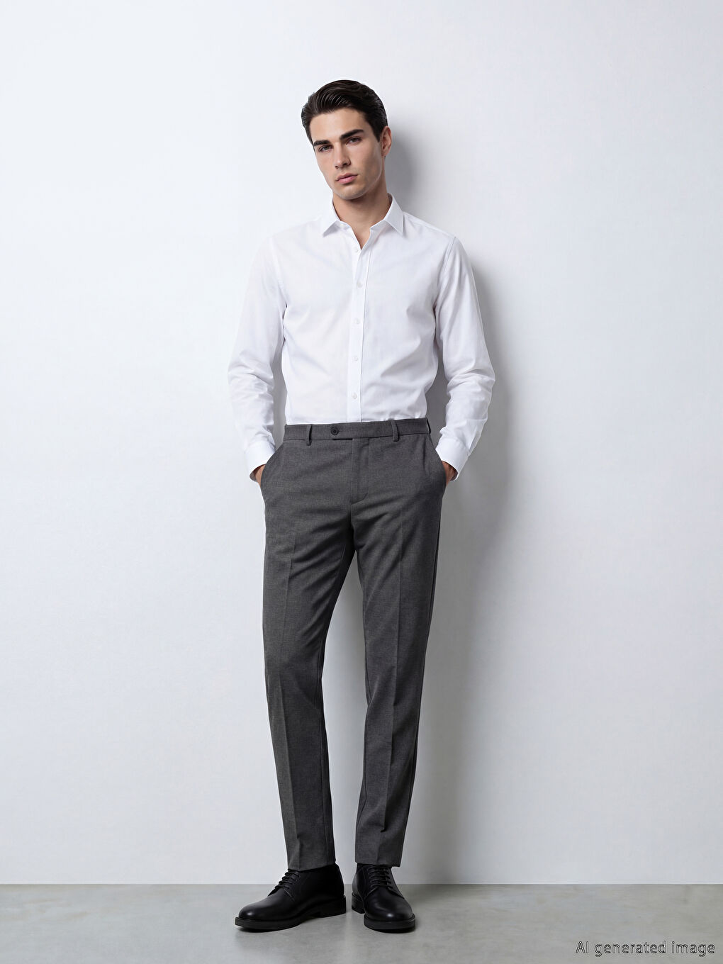 قميص نحيف ملائم للرجال-3