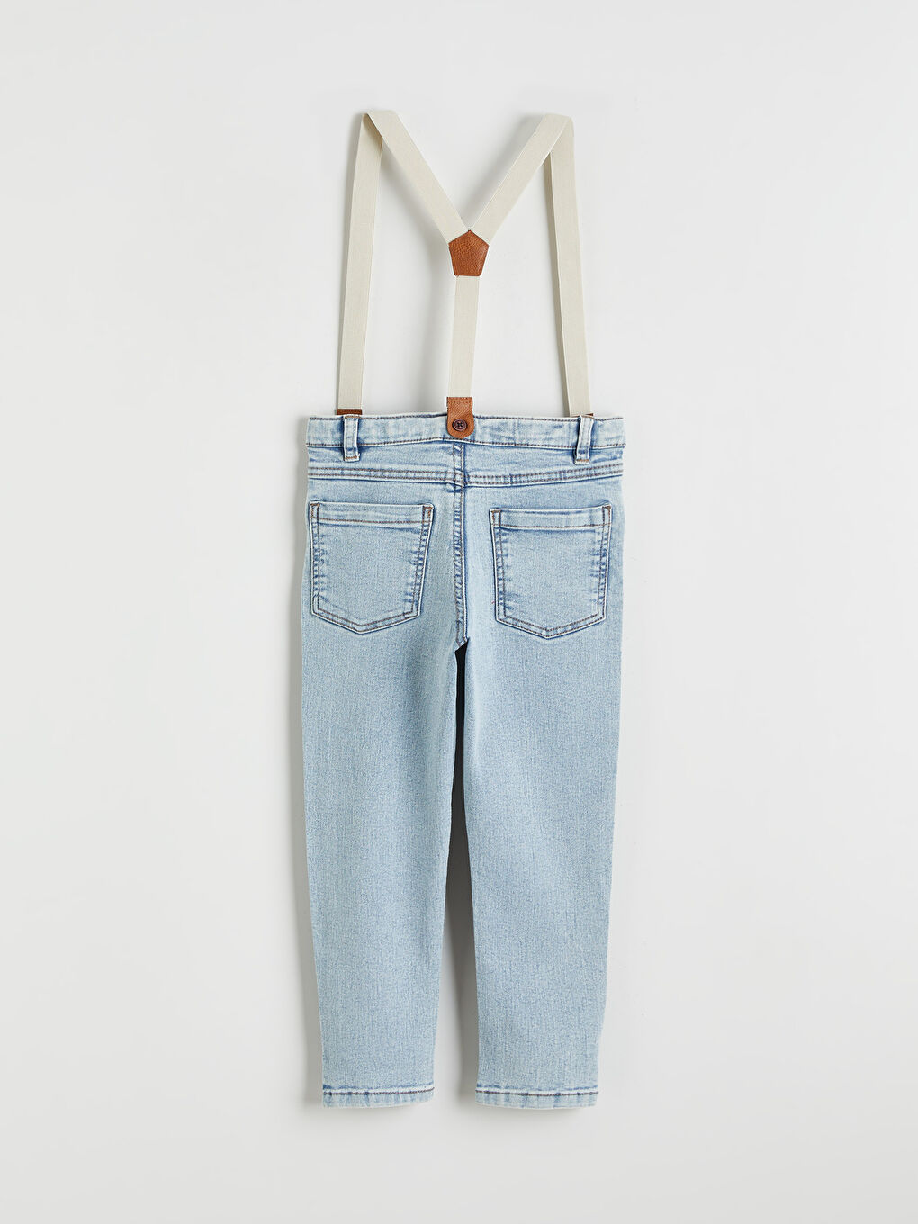 Blugi și bretele pentru băieți.-1