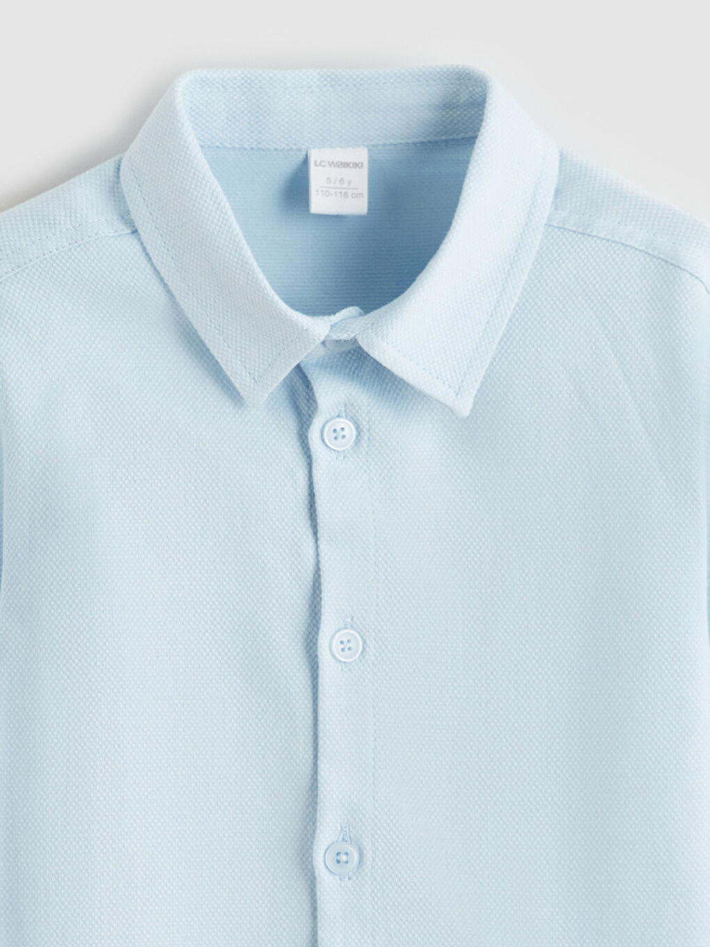 Basic Long Sleeve Boys' Shirt-2