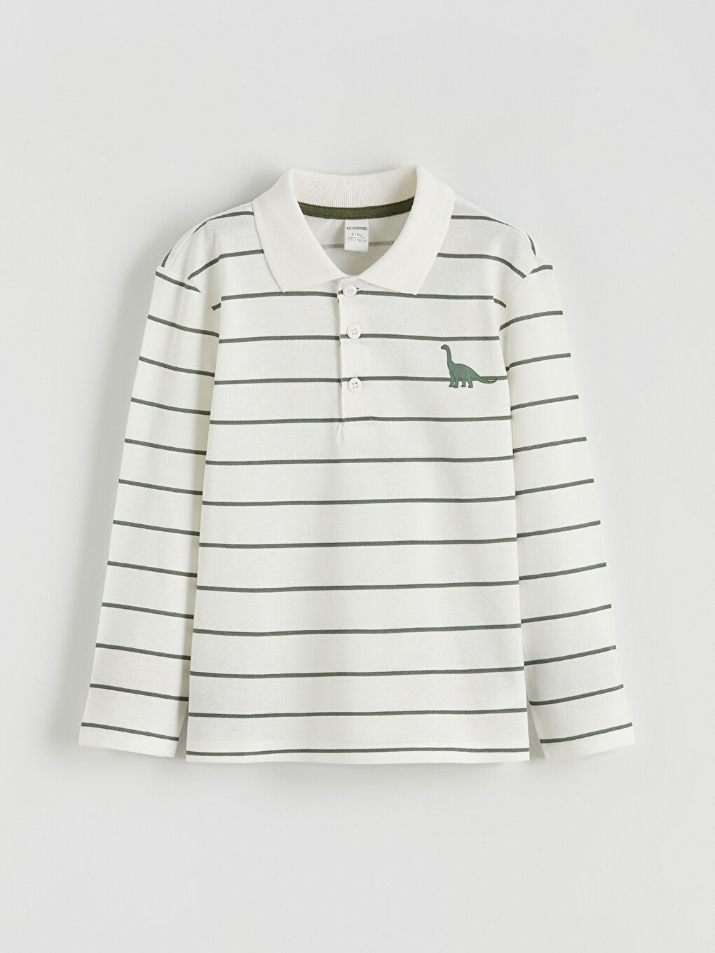 Ekru Polo Yaka Erkek Çocuk Tişört ve Pantolon-1