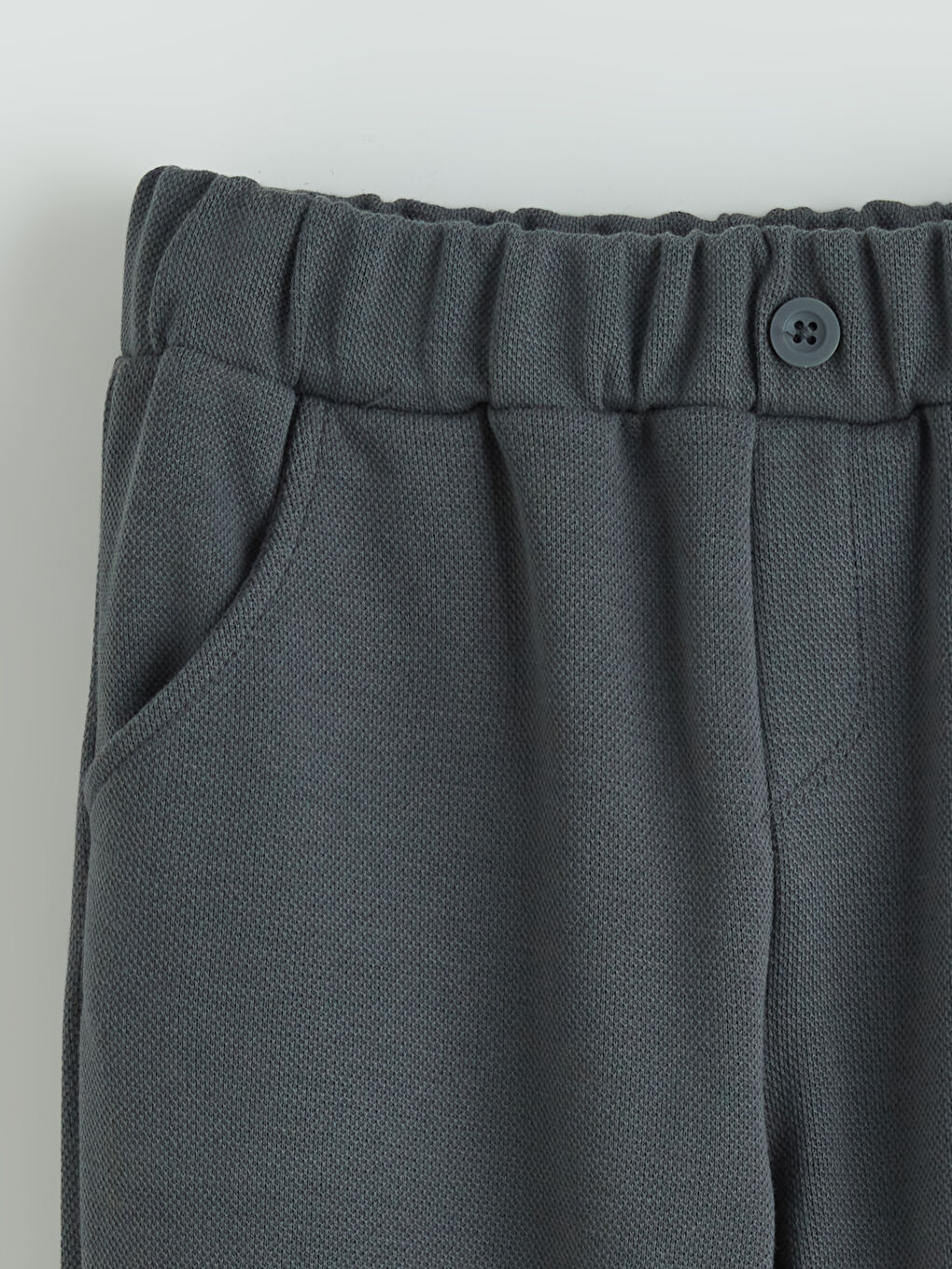 Bej Çizgili Erkek Çocuk Sweatshirt ve Eşofman Altı-5