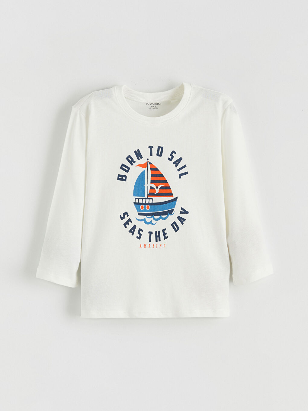 Ekru Baskılı Erkek Çocuk Hırka Tişört Ve Eşofman Altı-4