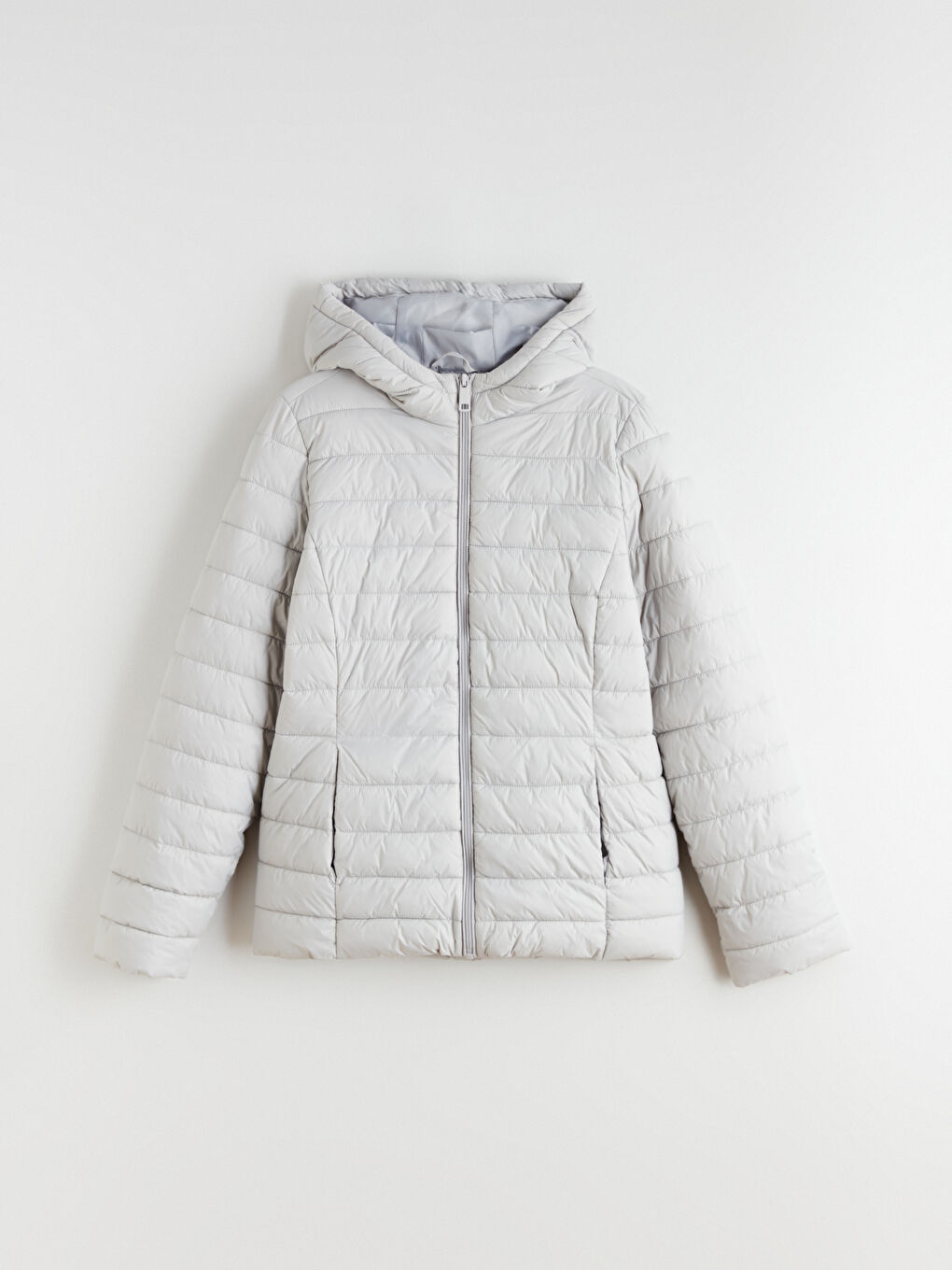Hooded Women's Puffer Coat-5