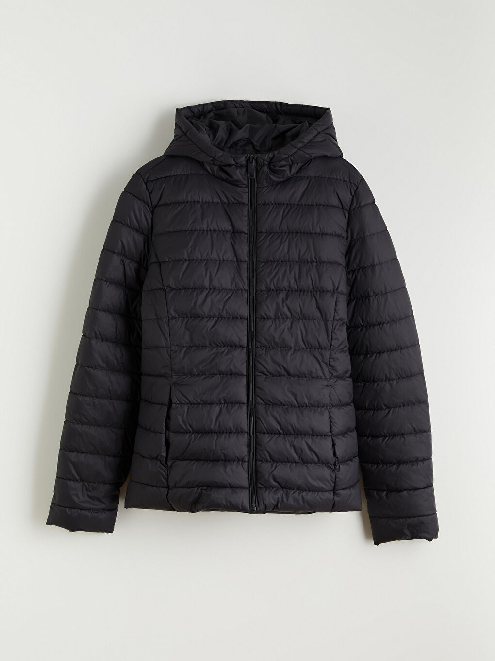 Hooded Women's Puffer Coat-5