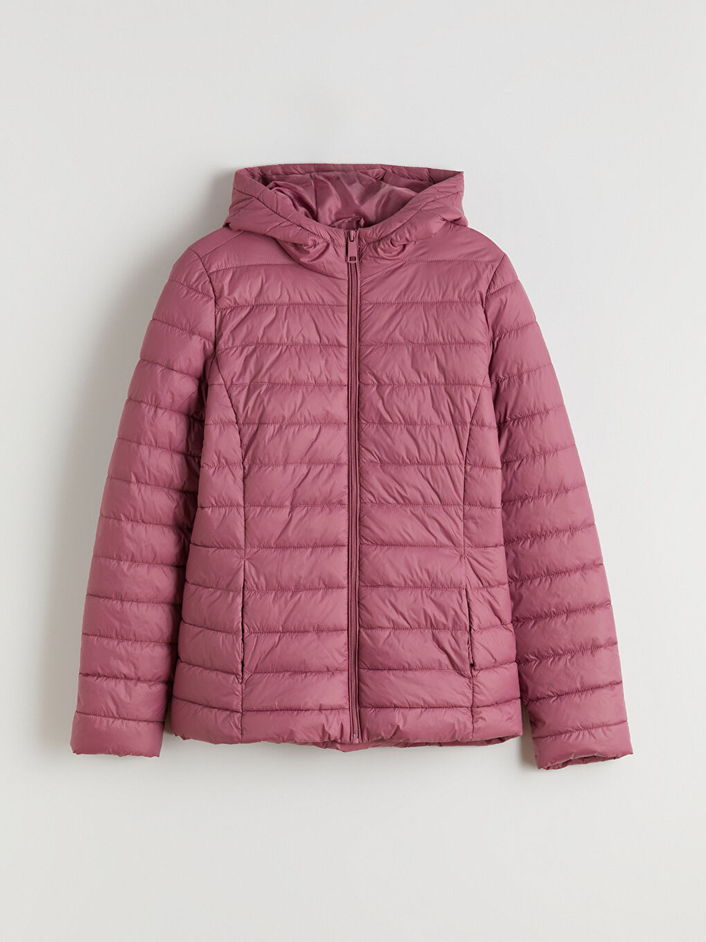 Hooded Women's Puffer Coat-5