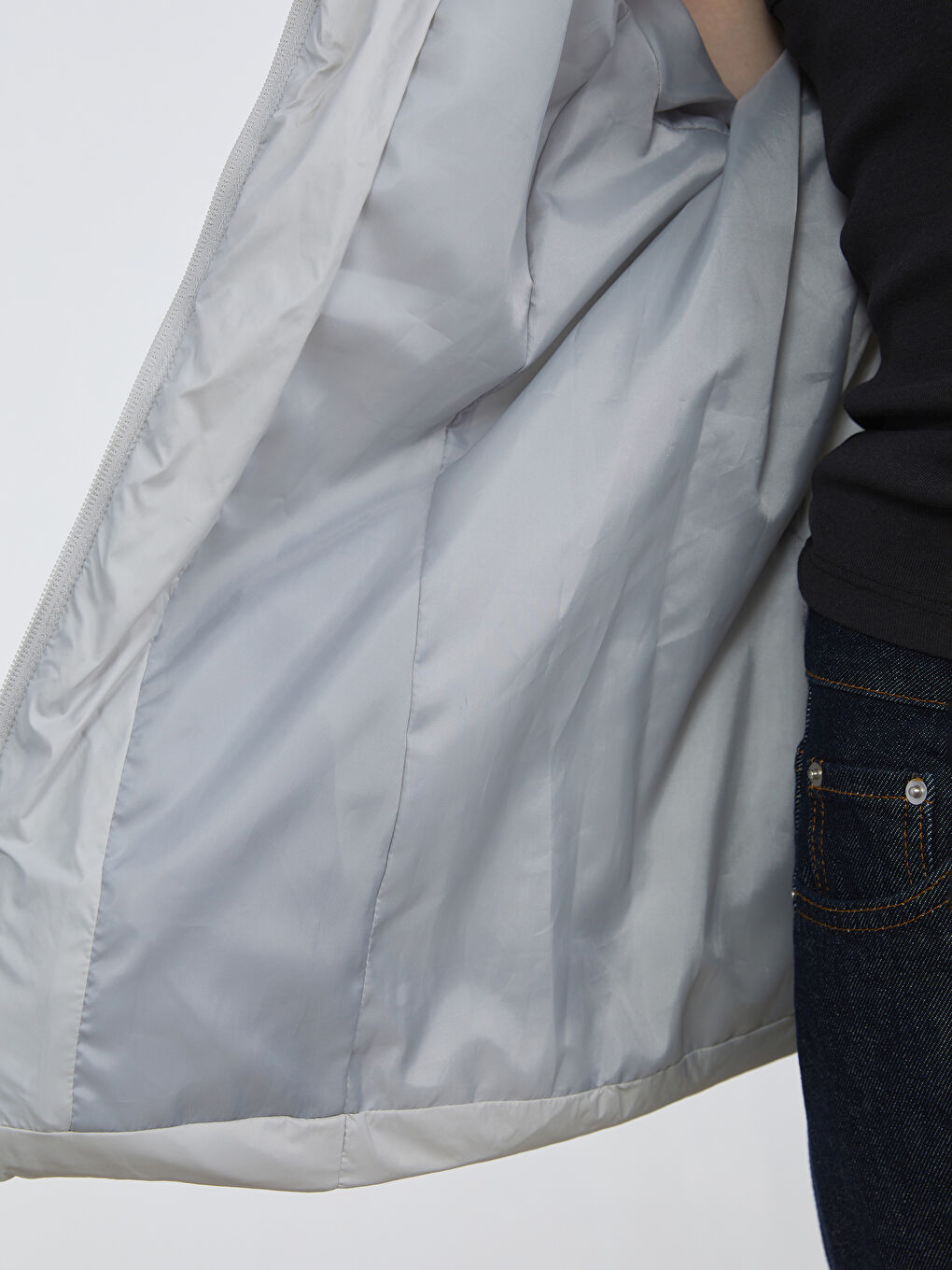 Hooded Women's Puffer Coat-3