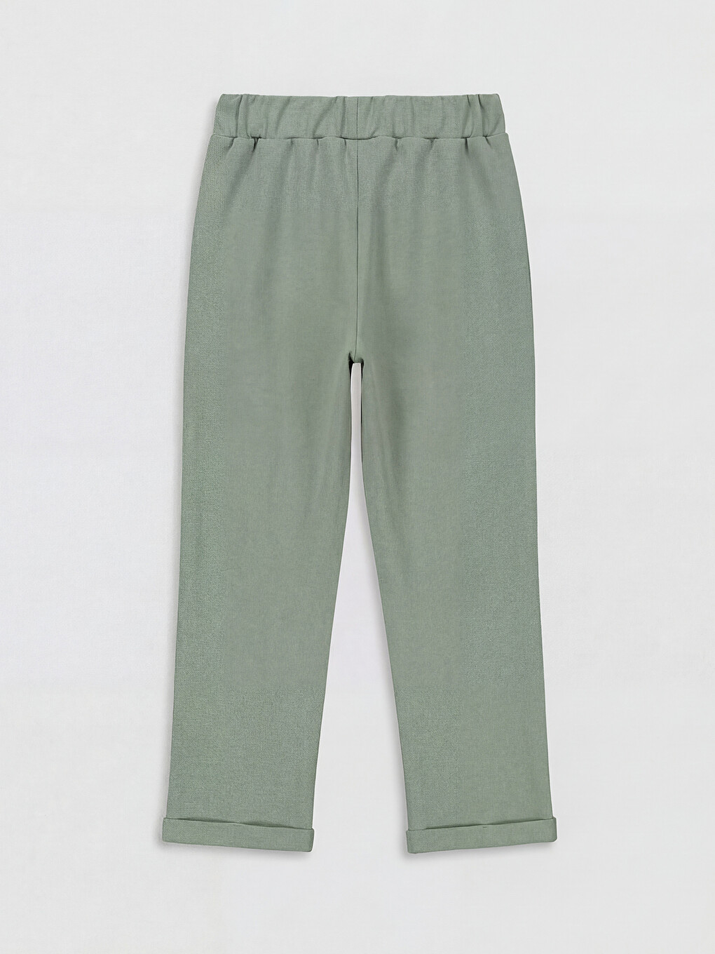 Yeşil Regular Fit Cepli Erkek Çocuk Eşofman Altı-1
