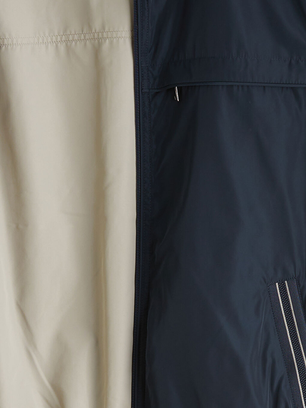 İndigo Standart Kalıp Dik Yaka Erkek Mont-21