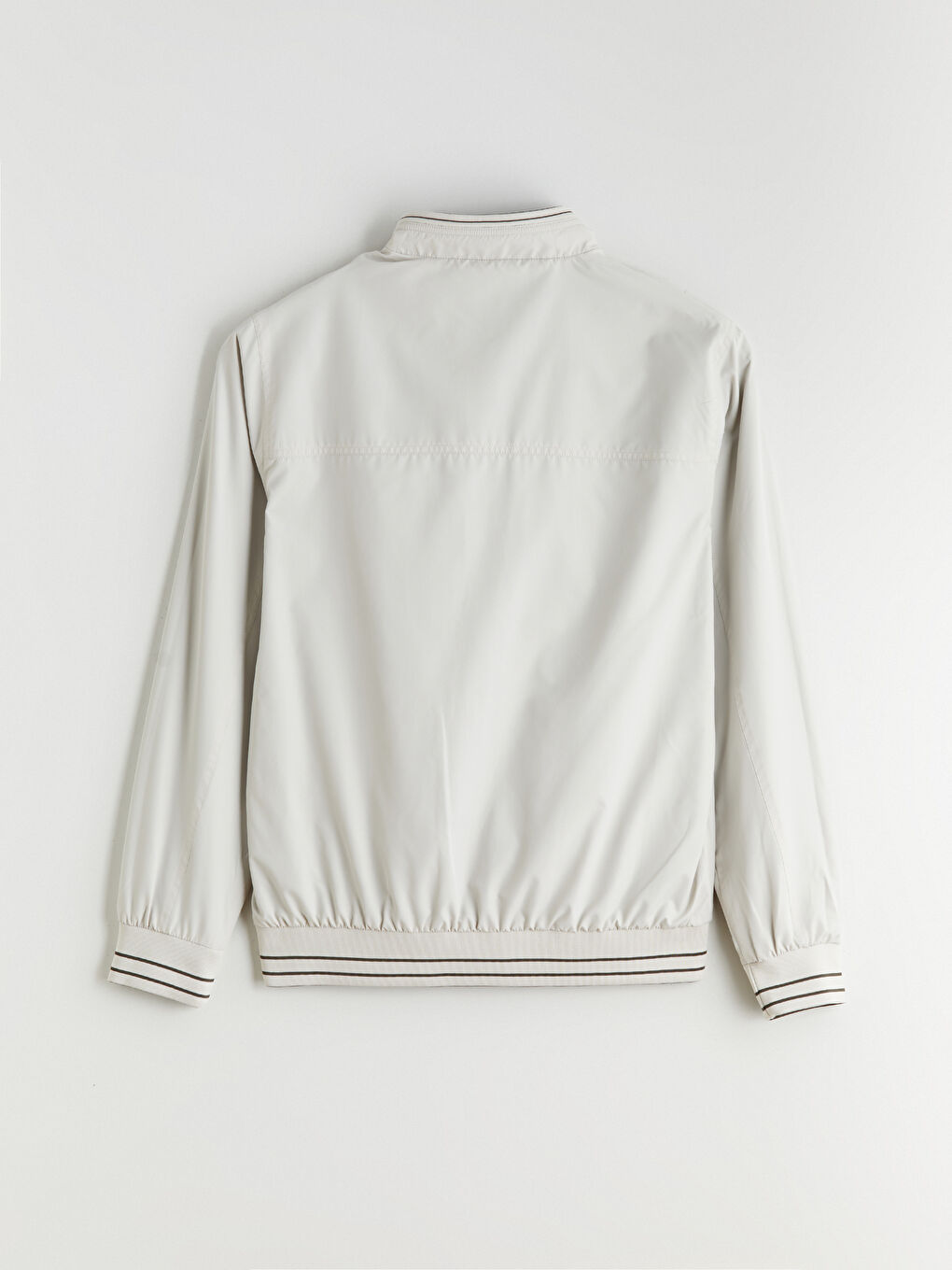 Haki Standart Kalıp Dik Yaka Erkek Mont-13