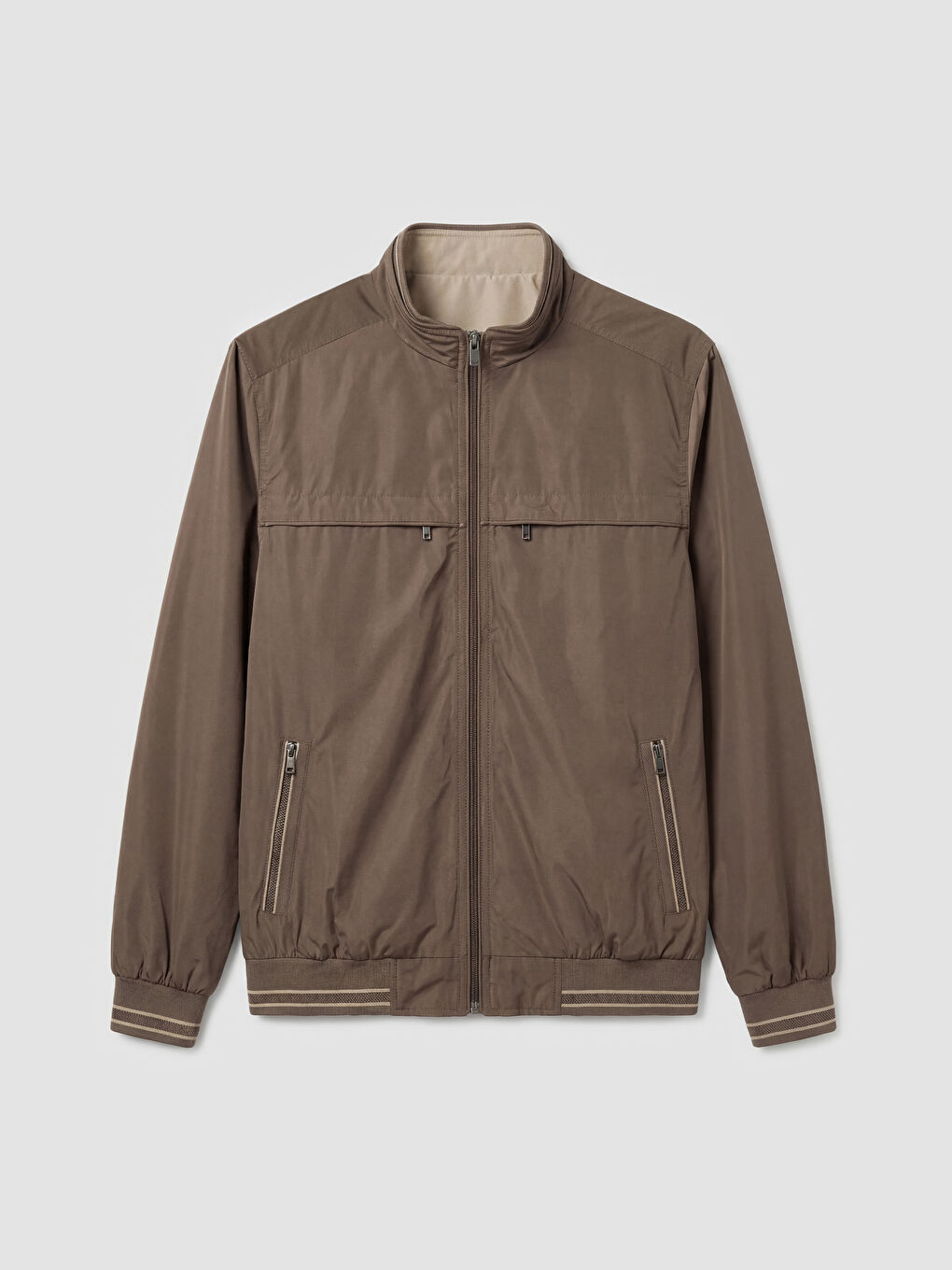 Man KHAKI Coat-1