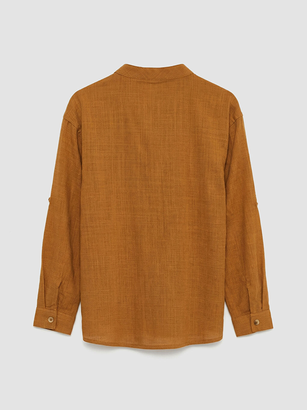 Kahverengi Hakim Yaka Erkek Çocuk Gömlek ve Pantolon-2