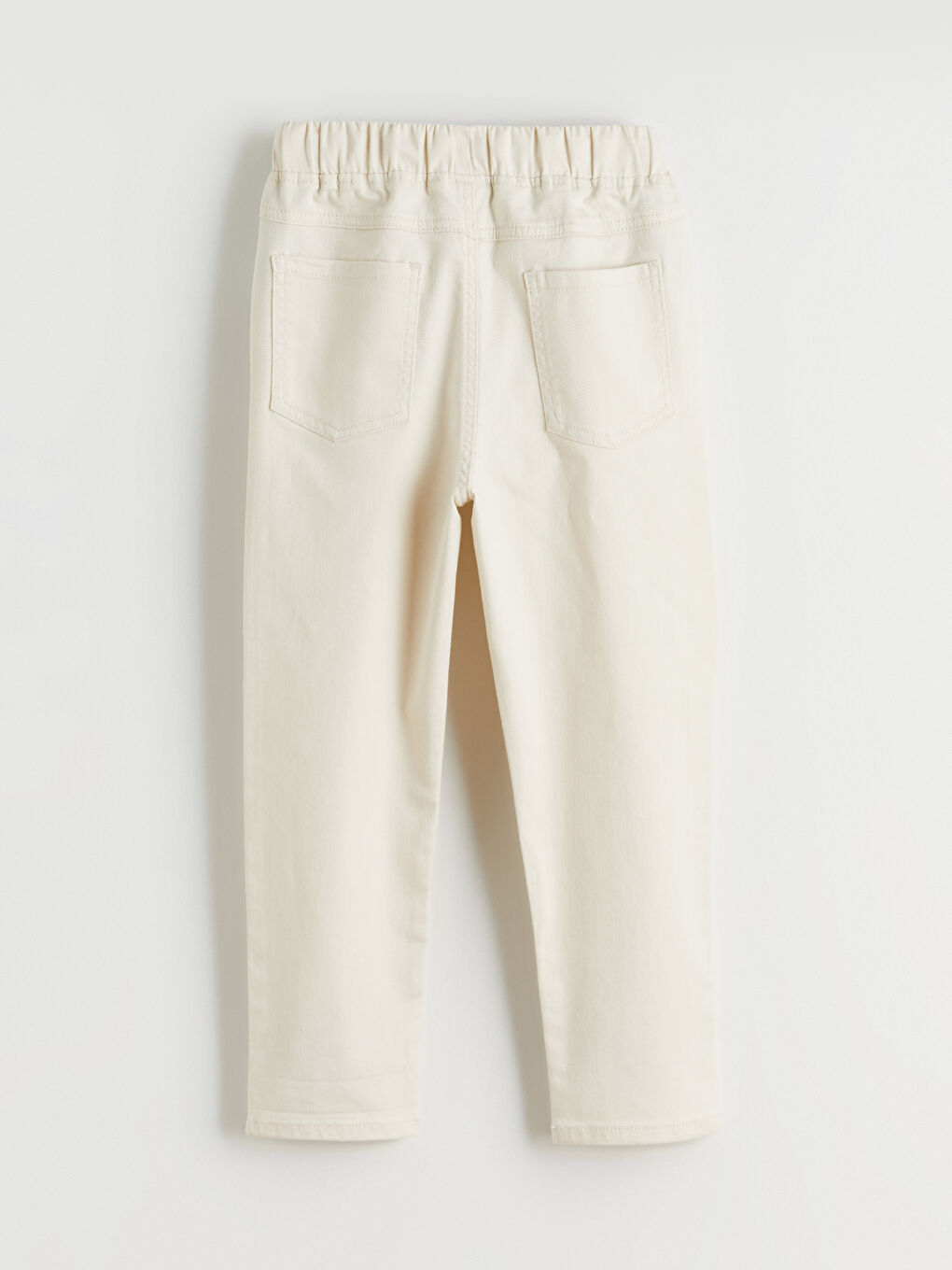 Bej Basic Erkek Çocuk Gabardin Pantolon-2