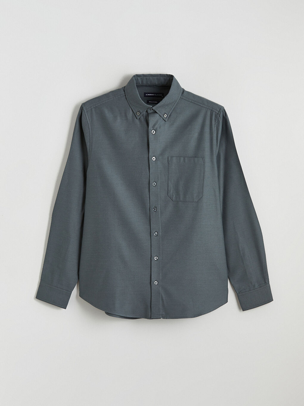 Regular Fit Gabardine Men's Shirt-4