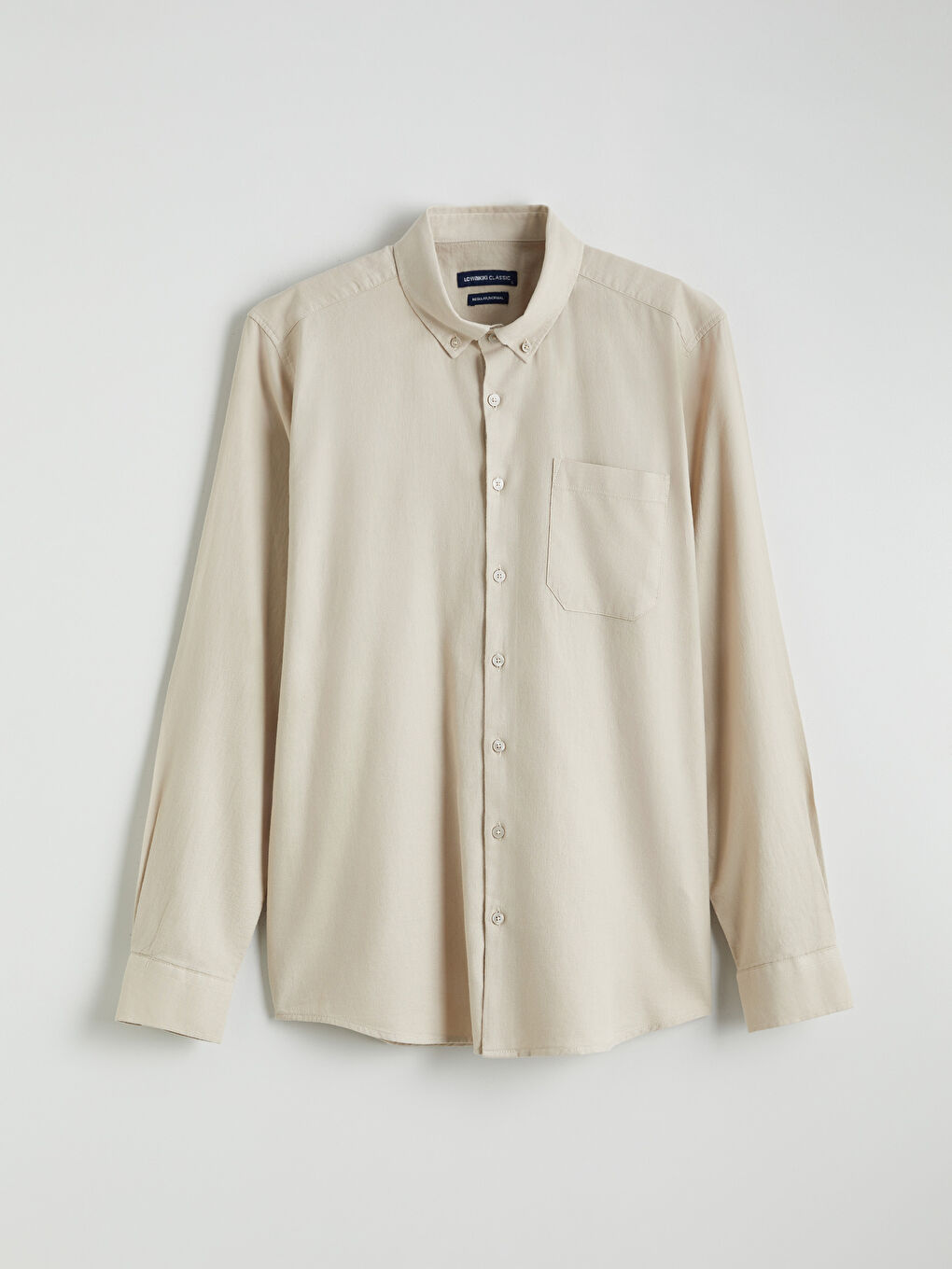 Regular Fit Gabardine Men's Shirt-4