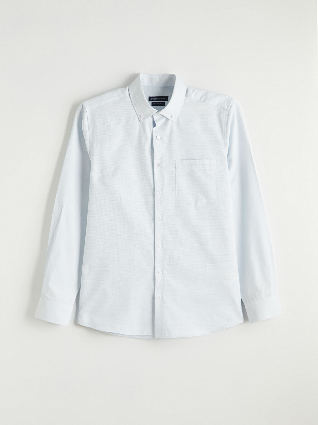 Mavi Regular Fit Armürlü Erkek Gömlek-4