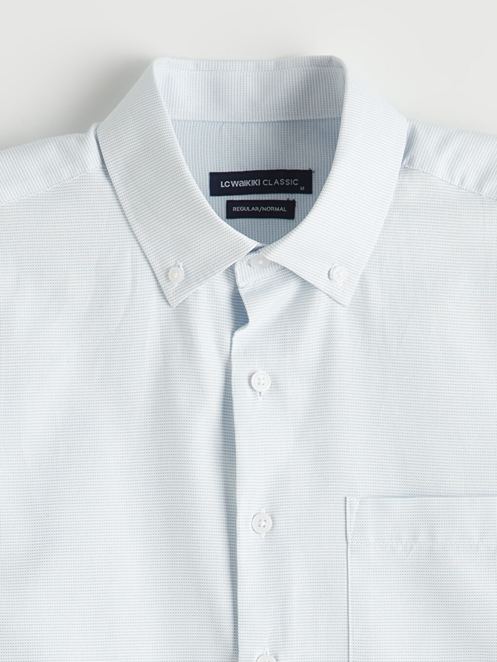 Mavi Regular Fit Armürlü Erkek Gömlek-5