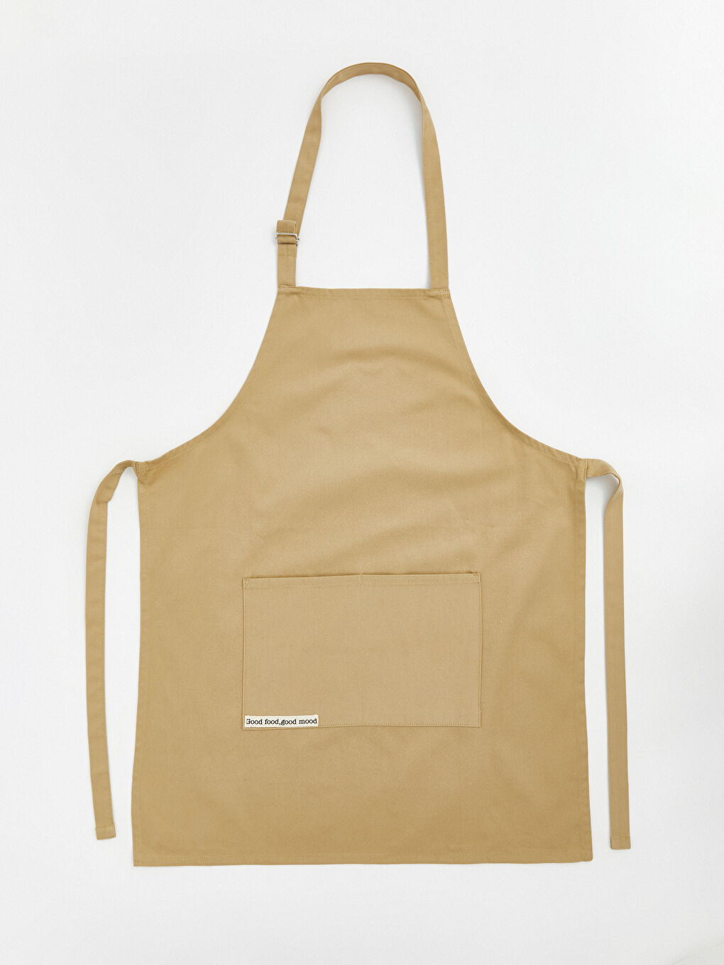 Bej Cepli Mutfak Önlüğü-1