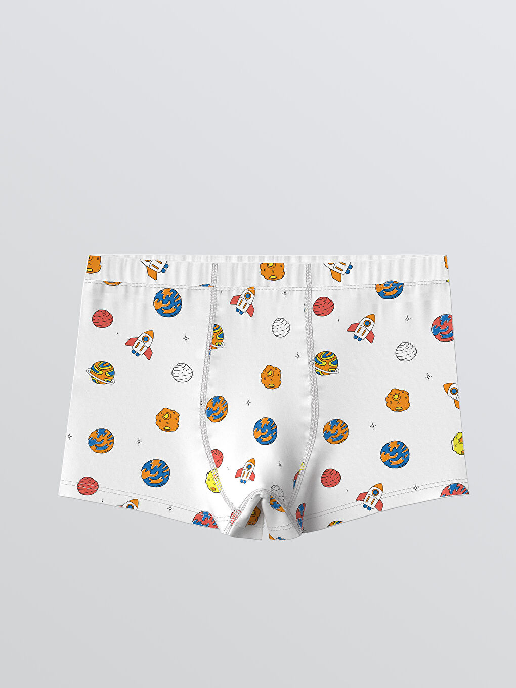 Boy NAVY Boxer Trunks-2