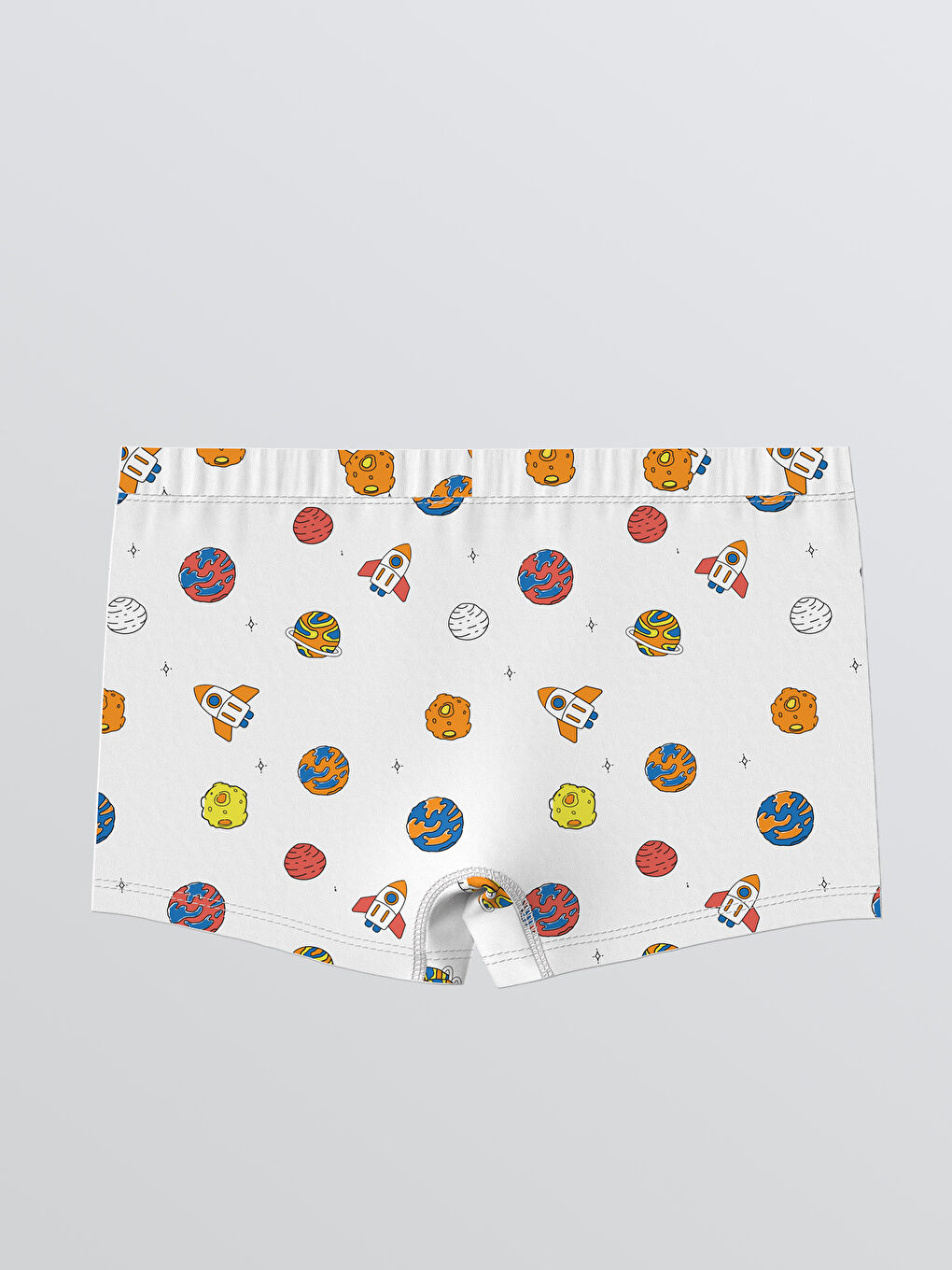 Boy NAVY Boxer Trunks-4