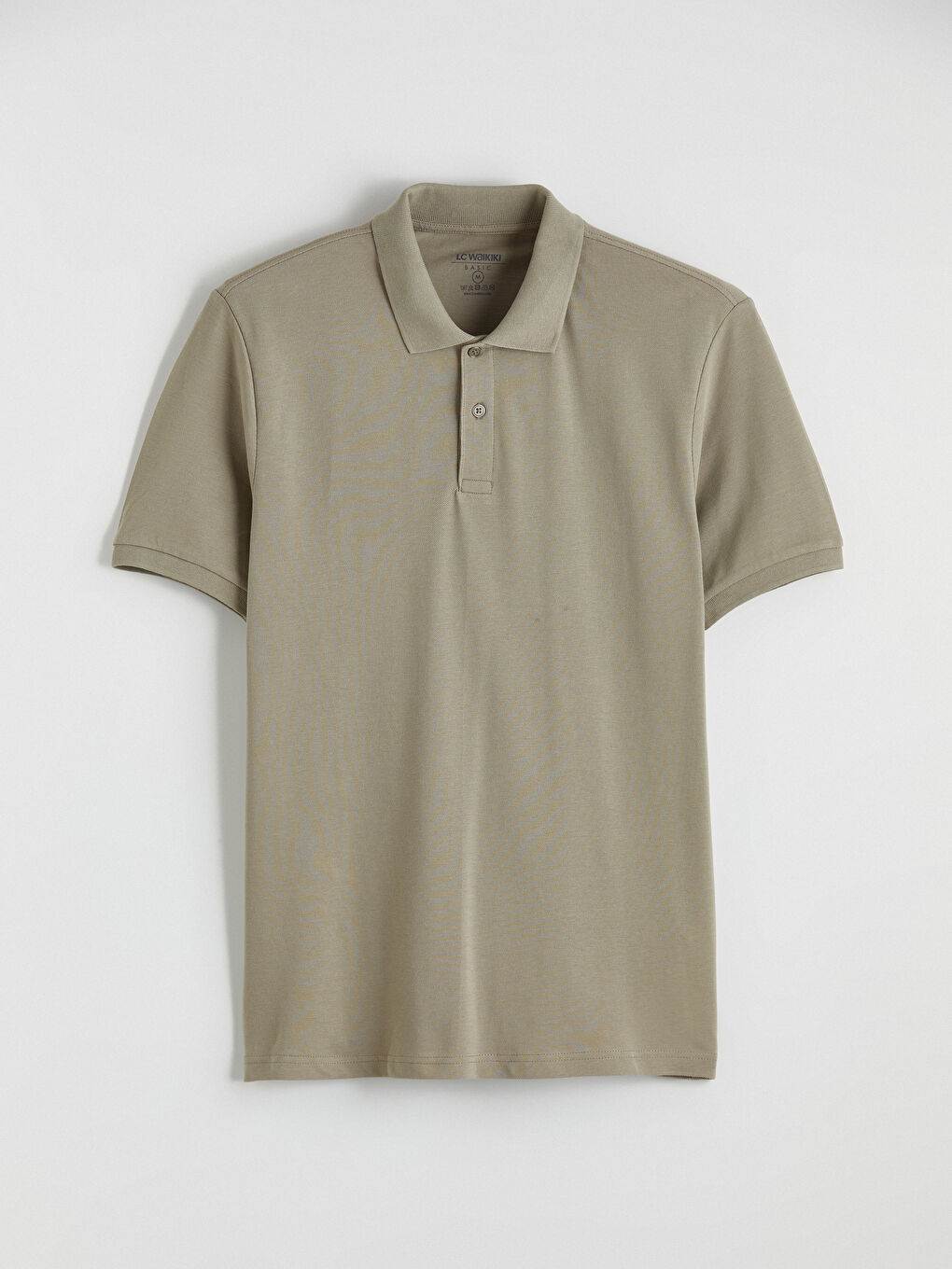 Haki Polo Yaka Pike Erkek Tişört