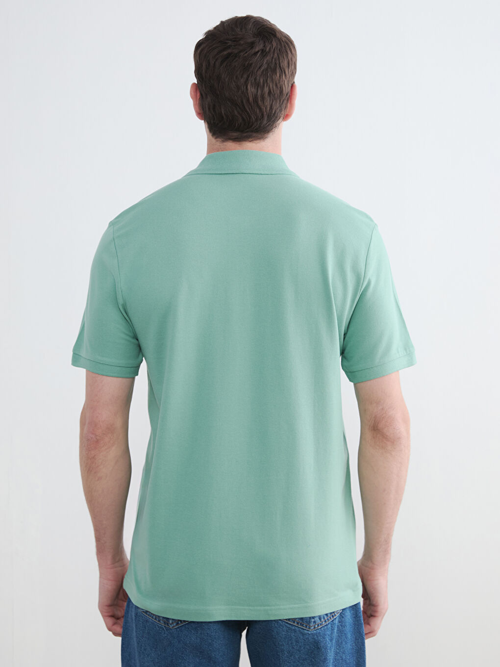 Polo Yaka Pike Erkek Tişört-2