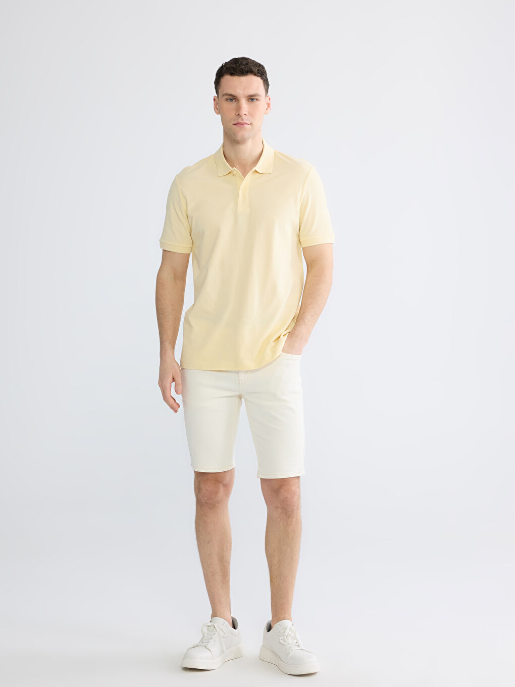 Polo Pique Men's T-Shirt-1