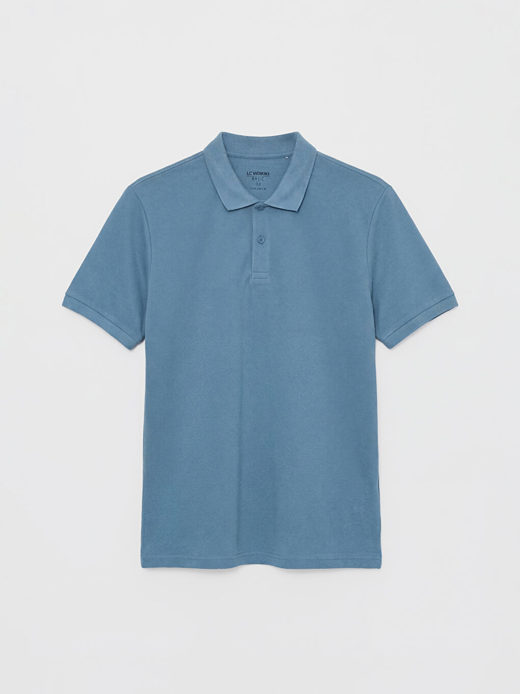 Mavi Polo Yaka Pike Erkek Tişört