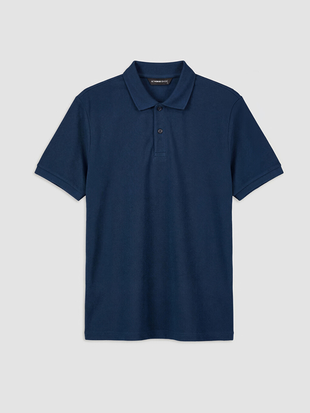 Polo Collar Pique Men's T-Shirt-4