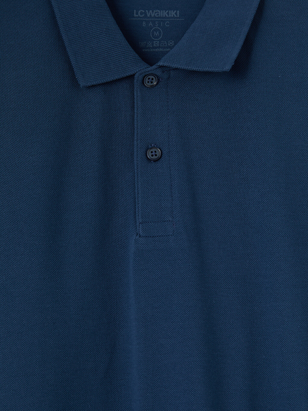 Polo Collar Pique Men's T-Shirt-6