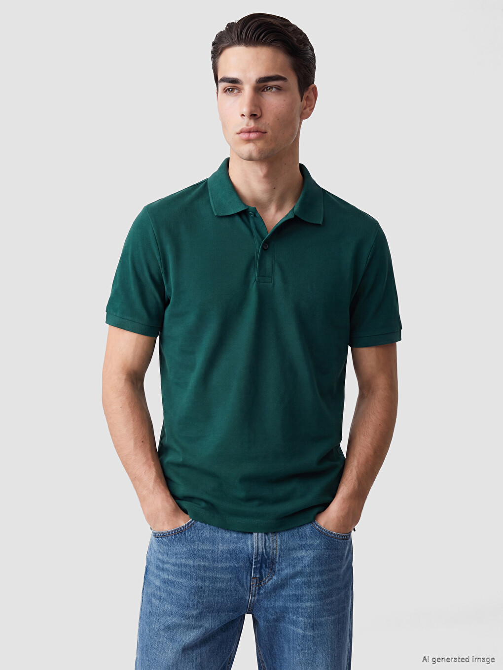 Polo Majica Od Pikea Za Muškarce