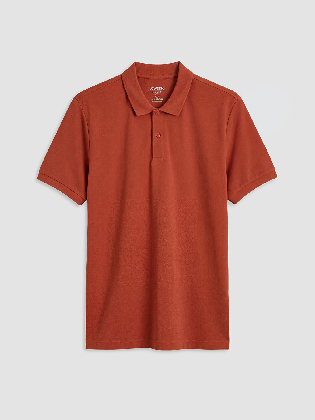 T-shirt polo me jakë pike për burra-4
