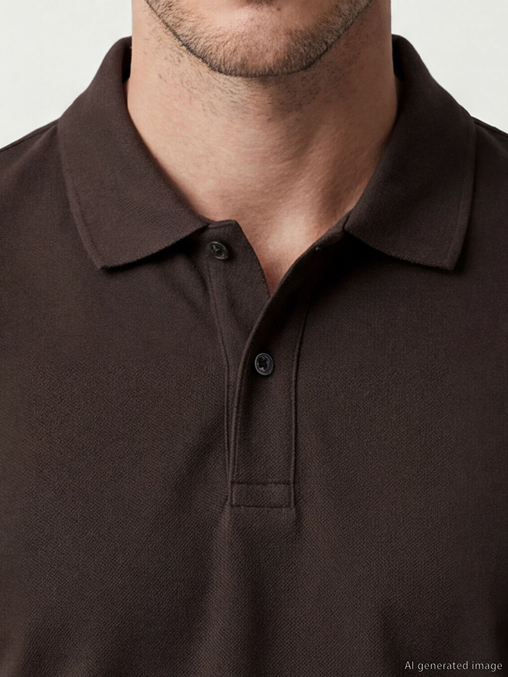 Мужчины Коричневый футболка-2