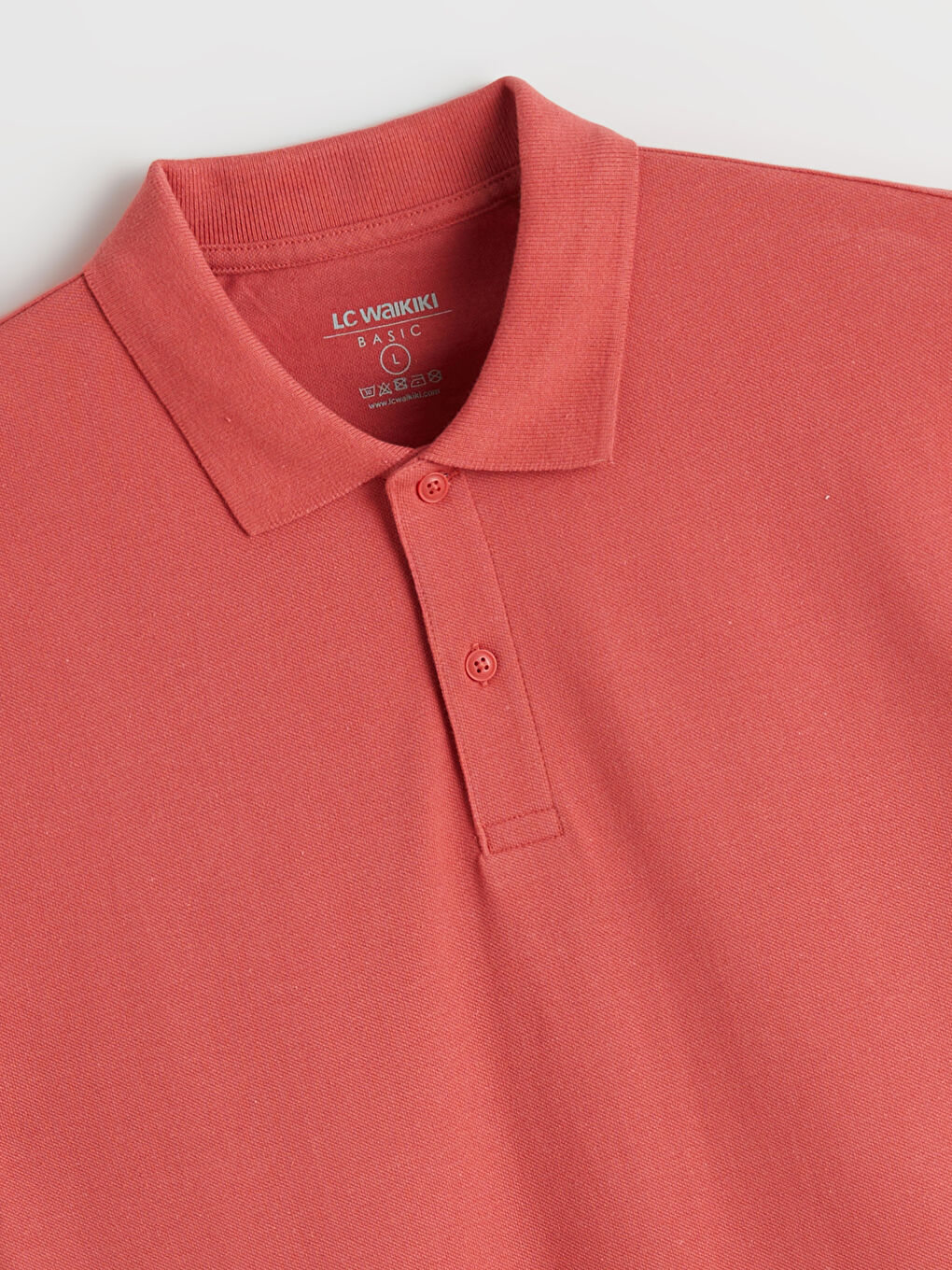 Мужская футболка-поло из пике-9