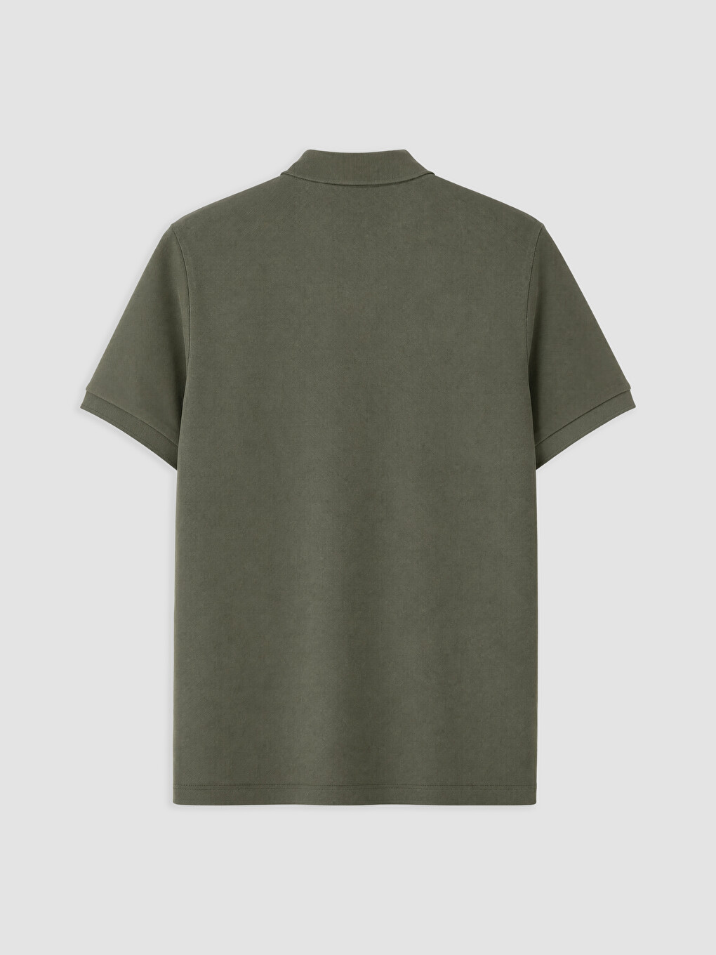 Polo Collar Pique Men's T-shirt-5