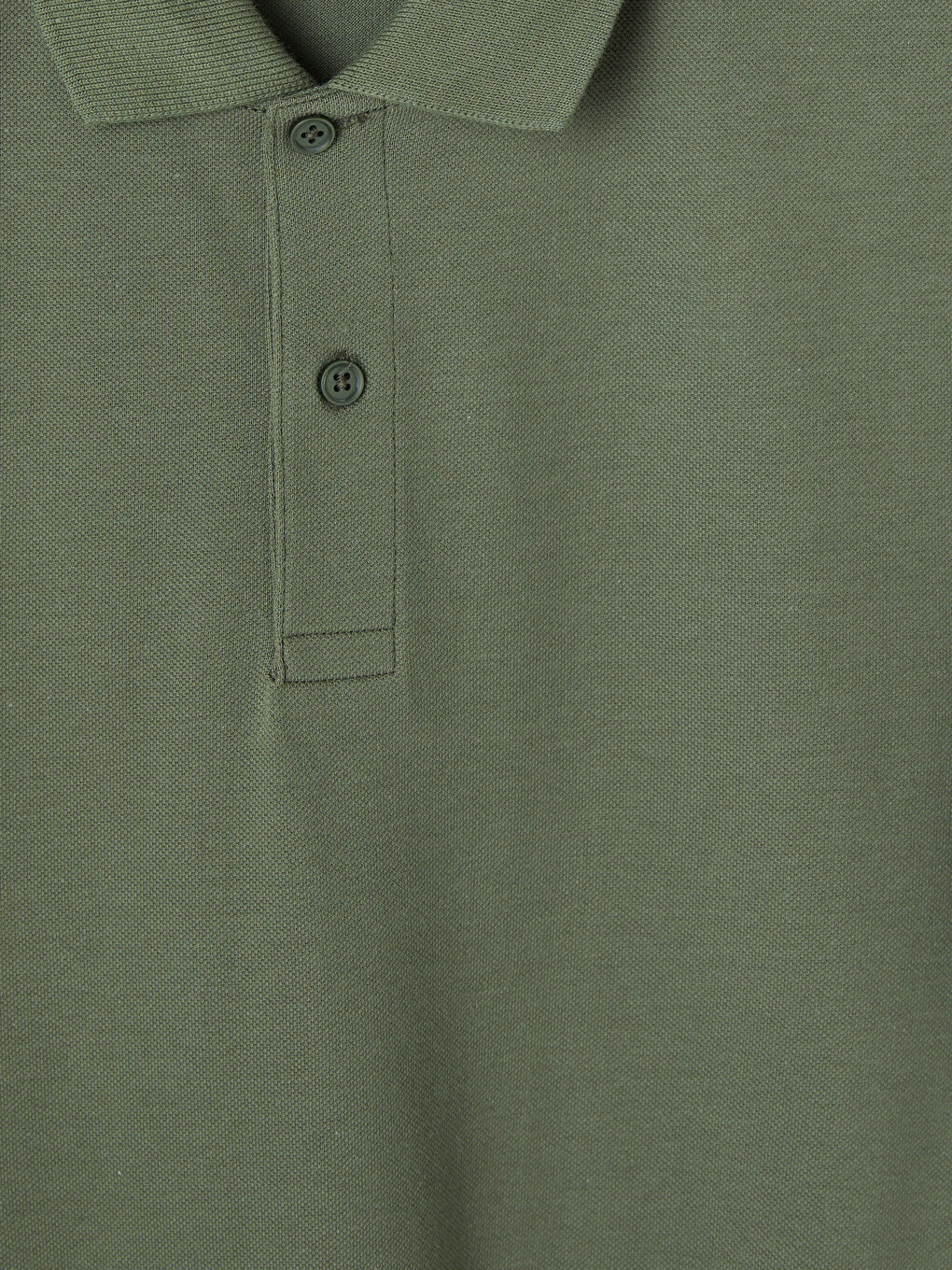 Polo Collar Pique Men's T-shirt-6