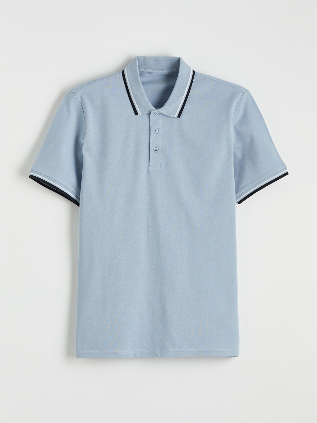 Мужчины Голубой Футболка-4