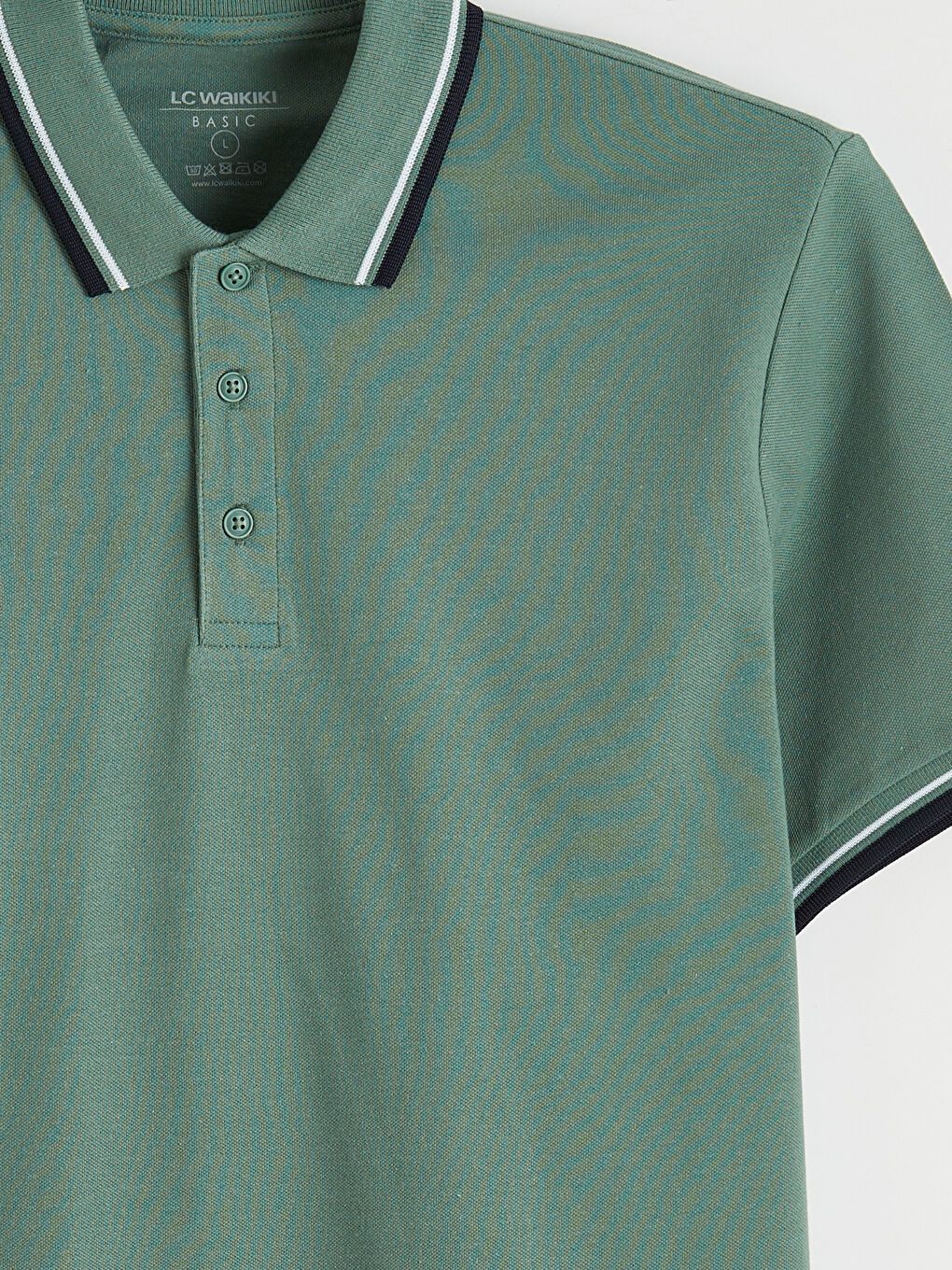 Μπλουζάκι Πικέ με Κολάρο Πόλο για άνδρες-6