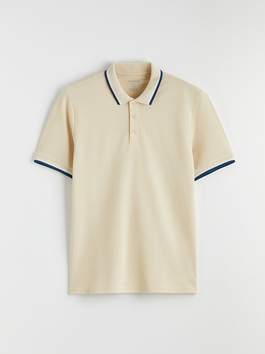 Polo Neck Short Sleeve Pique Men's T-Shirt-4