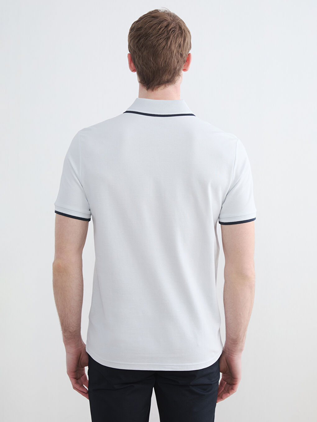 Polo Yaka Pike Erkek Tişört-3