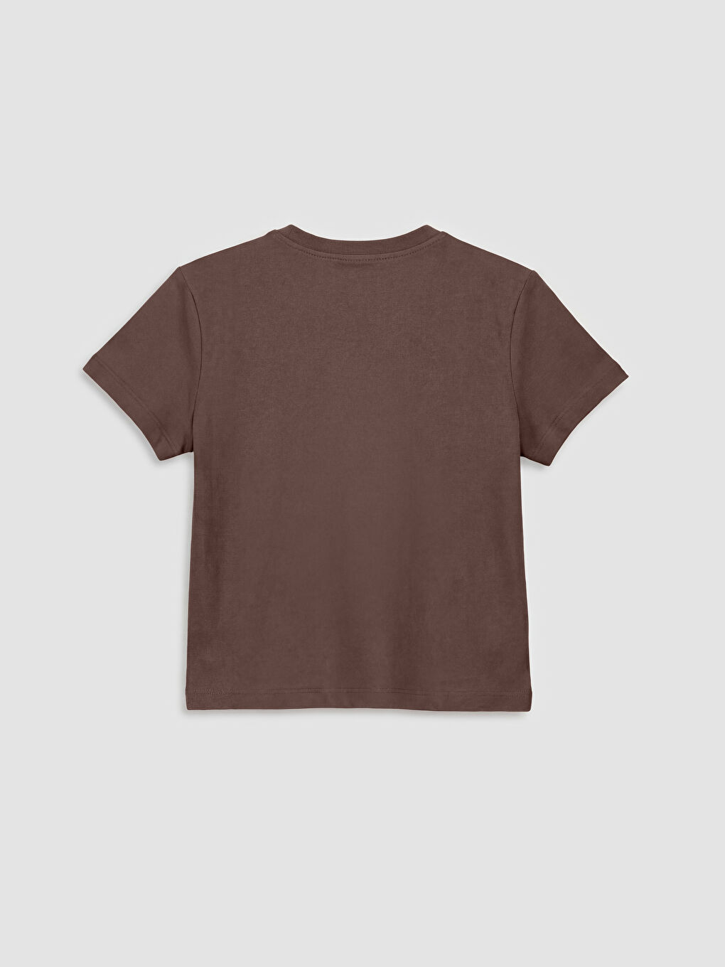 Bej Bisiklet Yaka Erkek Çocuk Tişört 2'li-3