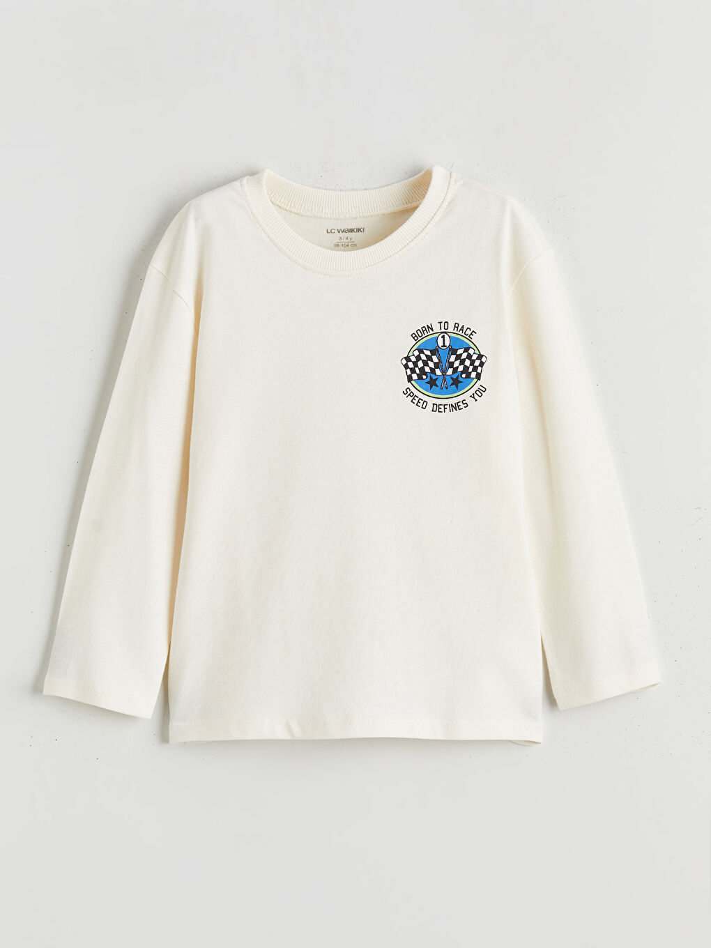 Bej Baskılı Erkek Çocuk Tişört 3'lü-3