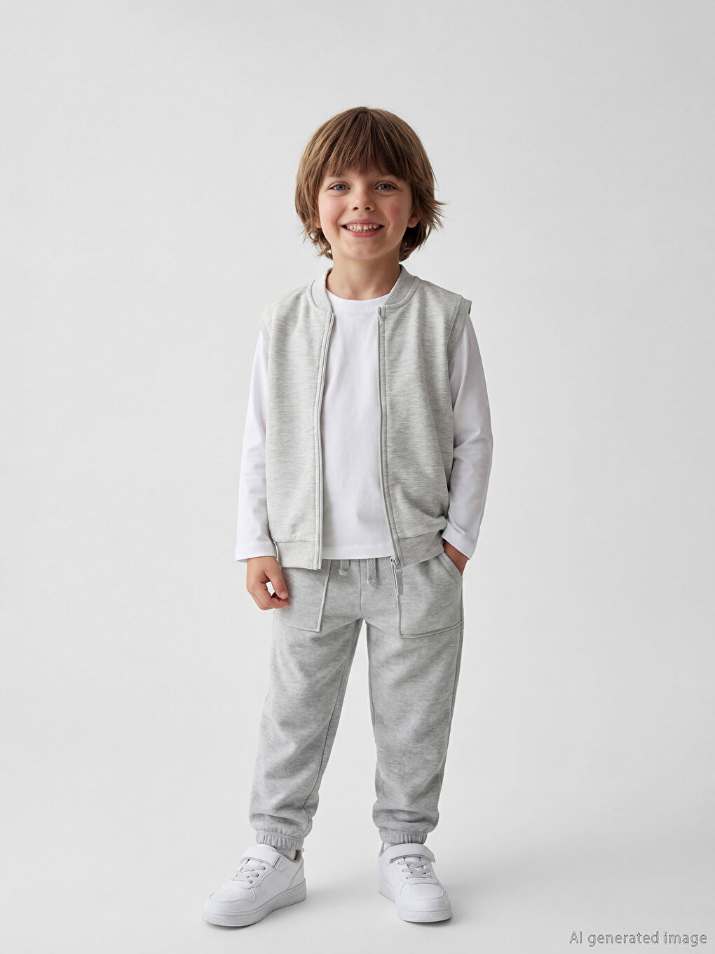 Спортивные джоггеры для мальчиков с эластичным поясом