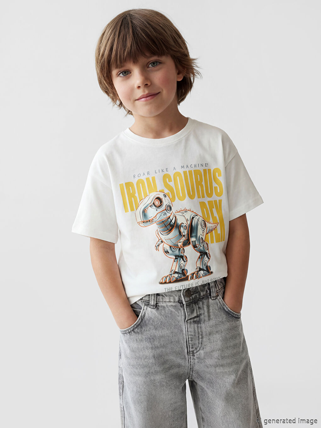 Εκτυπωμένο Μπλουζάκι για Μωρό Αγόρι 2-πακέτα-1