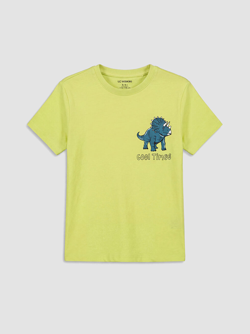 Crew Neck Printed Boys' 3-pack T-Shirt-3
